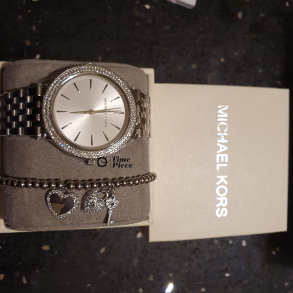 סט לאישה צמיד ושעון מייקל קורס Michael Kors MK3190