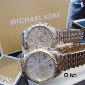 סט שעונים לזוג מייקל קורס ‏דגמים Michael Kors MK8281-MK5556