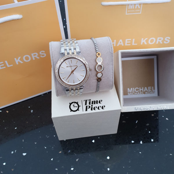 סט צמיד ושעון Michael Kors MK3215C