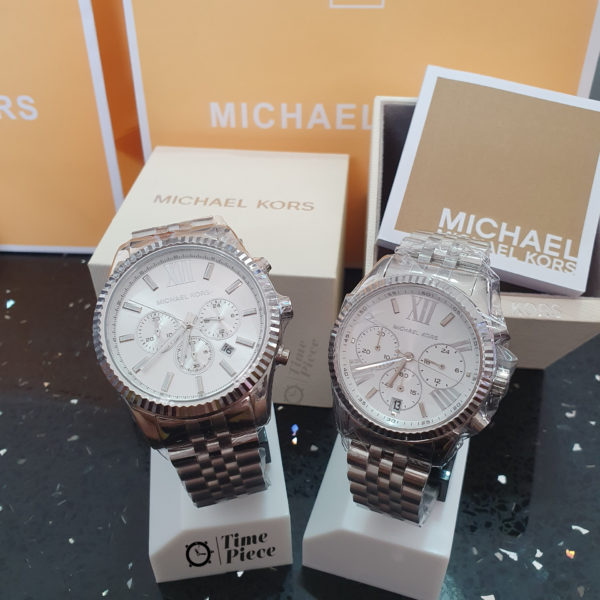 סט שעוני מייקל קורס ‏תואמים לזוג דגמים Michael Kors MK8405-MK5555