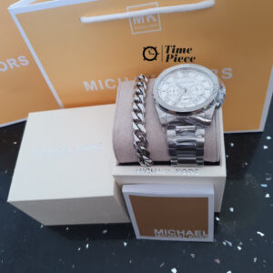 סט שעון וצמיד לגבר Michael Kors MK8562G 