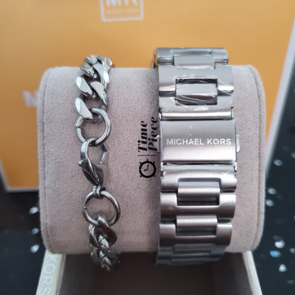 סט שעון מייקל קורס עם צמיד גורמט Michael Kors MK8562G 