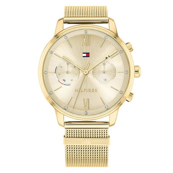 שעון טומי לאישה דגם Tommy Hilfiger TH1782302 שעון יד אנלוגי לנשים מבית האופנה העולמית טומי הילפיגר Tommy Hilfiger