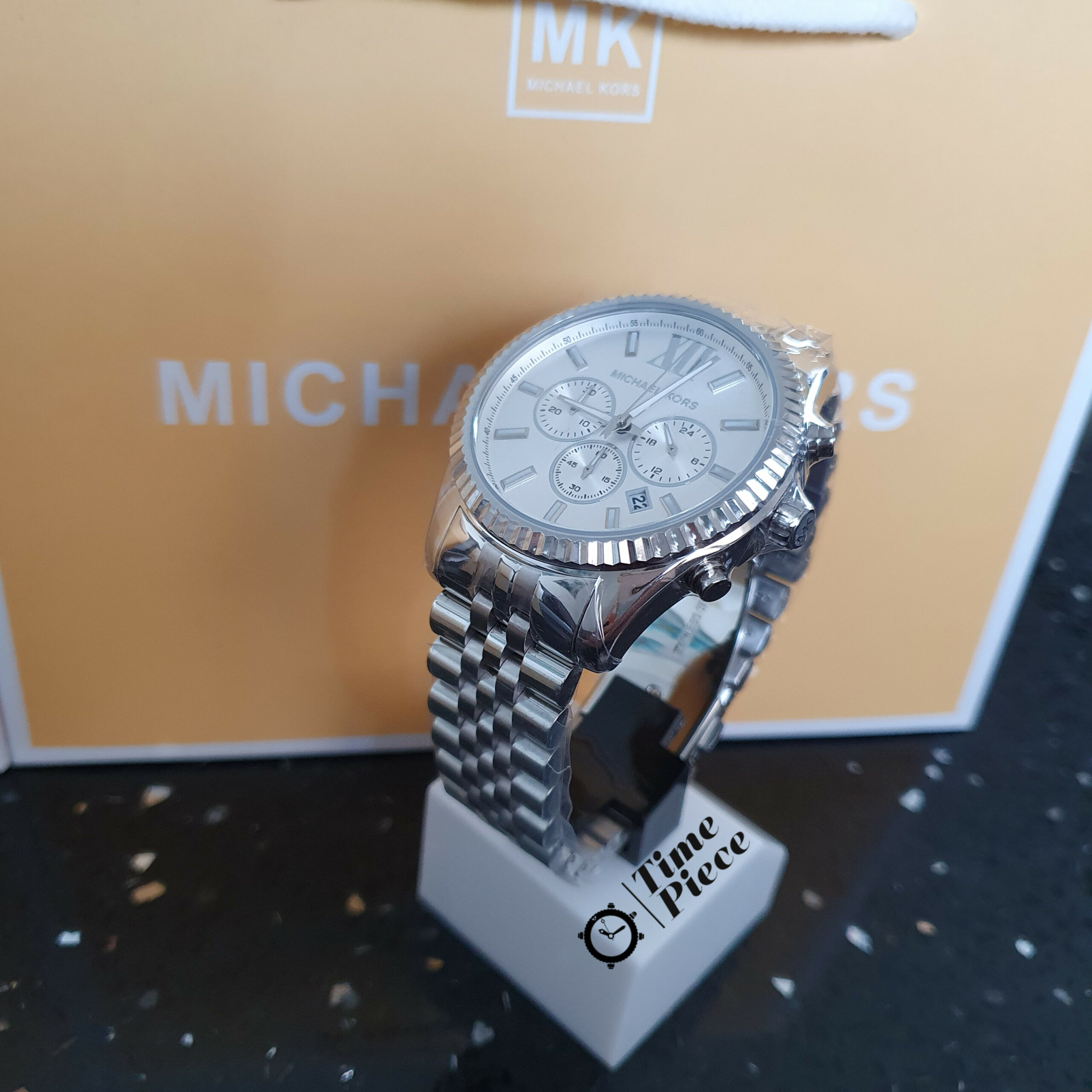 Michael Kors lexington silver bracelet watch MK8405  ASOS