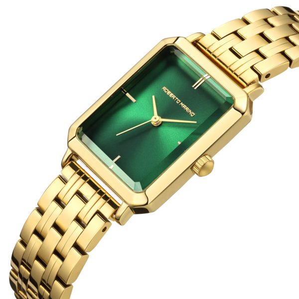 שעון Roberto Marino מלבני לנשים RM1992