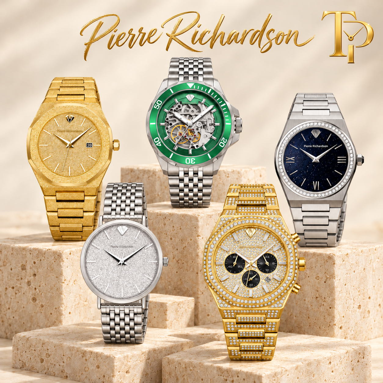 שעוני פייר ריצרדסון pierre richardson watches